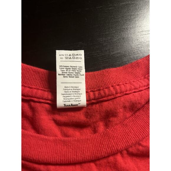 Girls Rock Austin T-Shirt Large Red Graphic Band Guitar Music Festival Tee - Picture 6 of 8